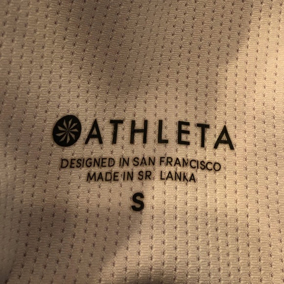 Athleta Light Pink Criss Cross Sports Bra, Size S - Picture 4 of 6